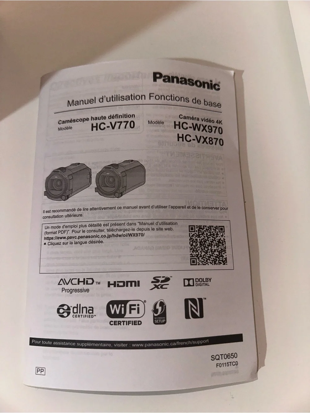 Panasonic HC-V770 Full HD Wi-Fi Camcorder Open Box Complete Bundle Tested